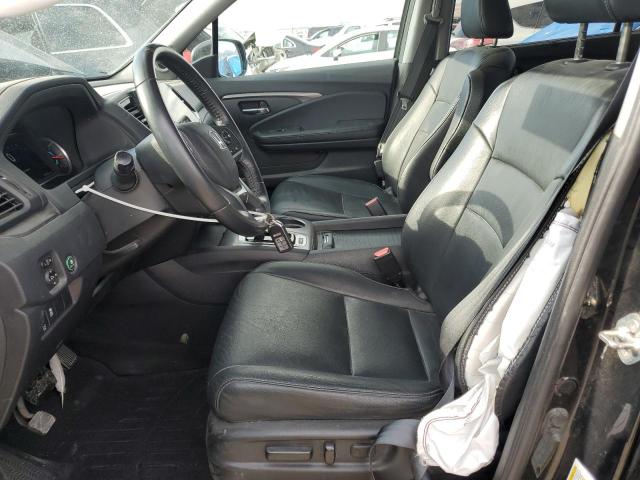 5FNYF6H58KB049178 - 2019 HONDA PILOT EXL Noir photo 7