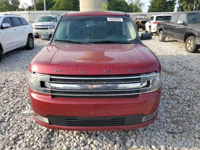 2FMGK5C86EBD38897 - 2014 FORD FLEX SEL RED photo 5