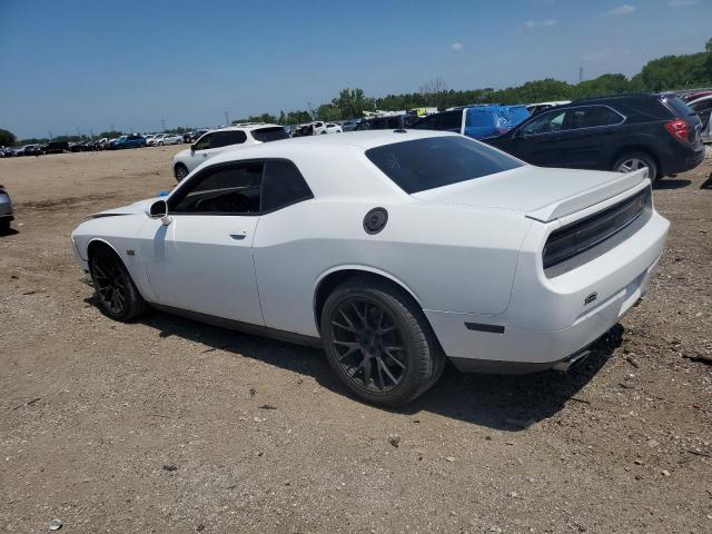 2C3CDYCJ3DH616284 - 2013 DODGE CHALLENGER SRT-8 WHITE photo 2