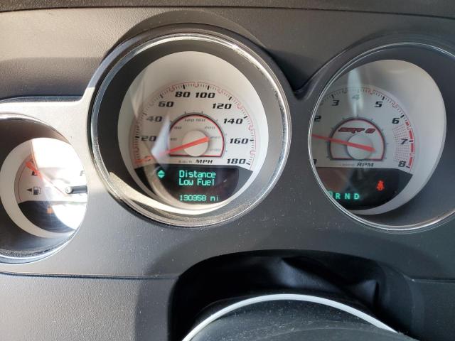 2C3CDYCJ3DH616284 - 2013 DODGE CHALLENGER SRT-8 WHITE photo 9