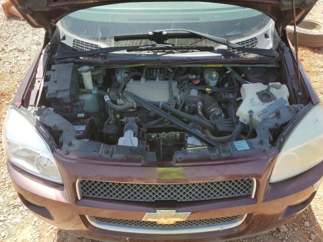 1GNDV23L16D113842 - 2006 CHEVROLET UPLANDER LS BURGUNDY photo 12