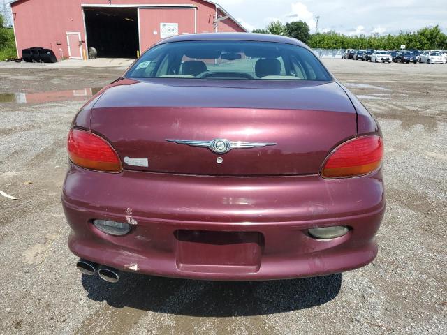 2C3HC56G41H513622 - 2001 CHRYSLER LHS BURGUNDY photo 6