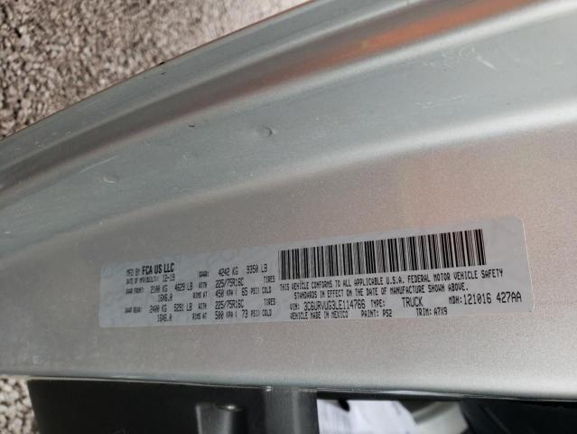 3C6URVUG3LE114766 - 2020 RAM PROMASTER 3500 HIGH Boz foto 10