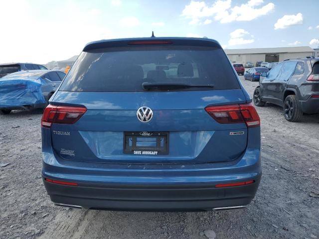 3VV0B7AX1LM012840 - 2020 VOLKSWAGEN TIGUAN S BLUE photo 6