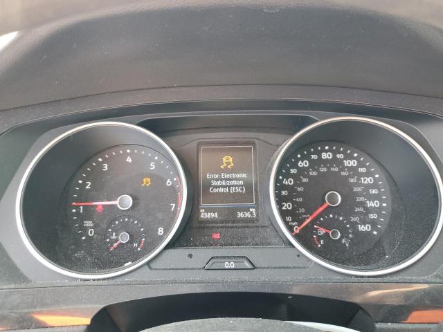 3VV0B7AX1LM012840 - 2020 VOLKSWAGEN TIGUAN S BLUE photo 9