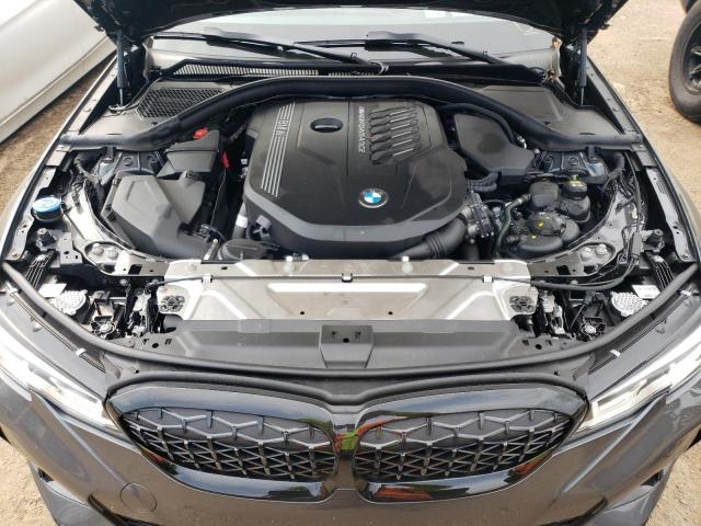 WBA5U9C02MFL36307 - 2021 BMW M340XI GRAY photo 11