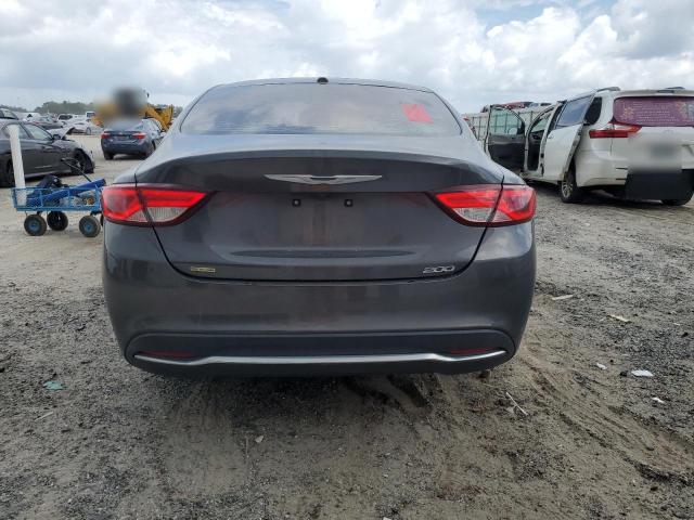 1C3CCCAB3FN719216 - 2015 CHRYSLER 200 LIMITED GRAY photo 6