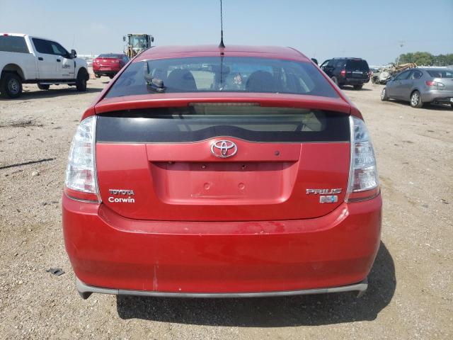 JTDKB20UX87716571 - 2008 TOYOTA PRIUS RED photo 6