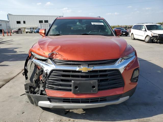 3GNKBBRA7MS527582 - 2021 CHEVROLET BLAZER 1LT ORANGE photo 5