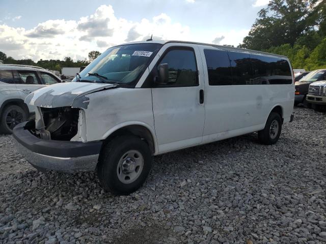 1GAZG1FG2B1165244 - 2011 CHEVROLET EXPRESS 3500 LT WHITE photo 1