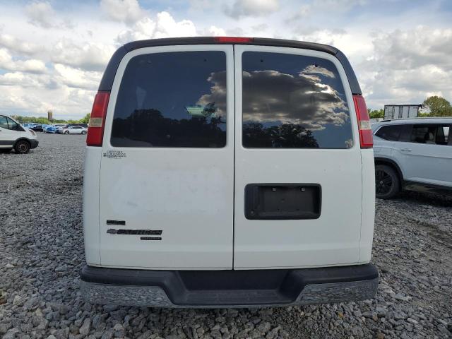 1GAZG1FG2B1165244 - 2011 CHEVROLET EXPRESS 3500 LT WHITE photo 6