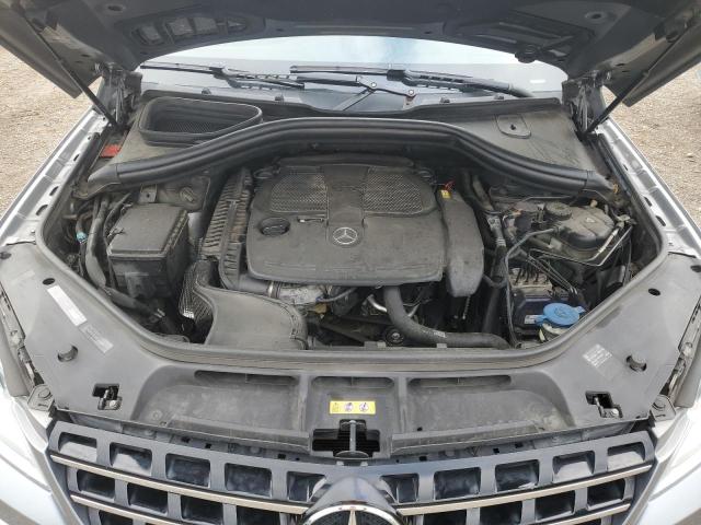 4JGDA5HB6CA023696 - 2012 MERCEDES-BENZ ML 350 4MATIC BLACK photo 12