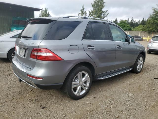 4JGDA5HB6CA023696 - 2012 MERCEDES-BENZ ML 350 4MATIC BLACK photo 3