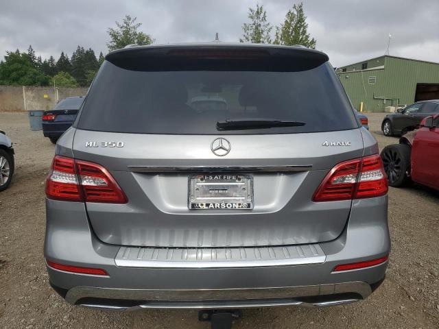 4JGDA5HB6CA023696 - 2012 MERCEDES-BENZ ML 350 4MATIC BLACK photo 6