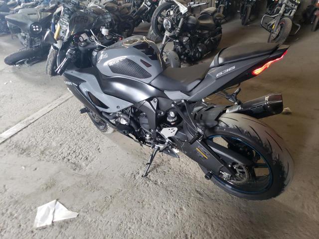 JKBZXJG14KA001453 - 2019 KAWASAKI ZX636 K GRAY photo 3