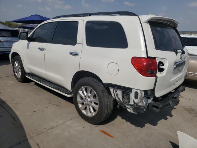 5TDYY5G18ES055453 - 2014 TOYOTA SEQUOIA PLATINUM WHITE photo 2