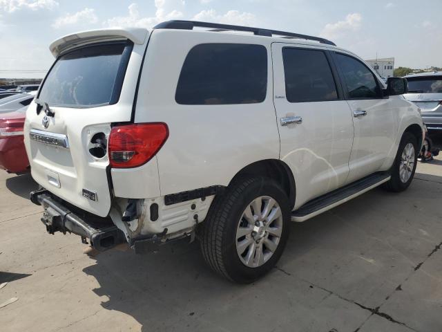 5TDYY5G18ES055453 - 2014 TOYOTA SEQUOIA PLATINUM WHITE photo 3