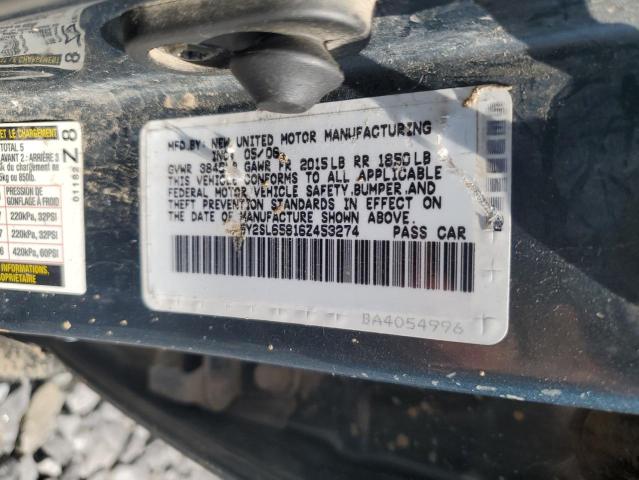 5Y2SL65816Z453274 - 2006 PONTIAC VIBE ლურჯი ფოტო 13