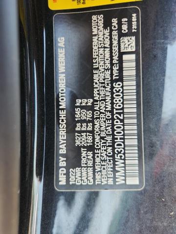 WMW53DH00P2T68036 - 2023 MINI COOPER S BLACK photo 12
