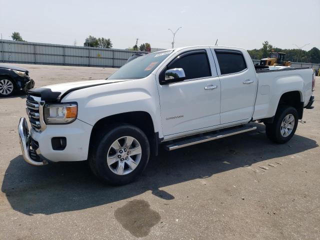 1GTG5BE33F1176526 - 2015 GMC CANYON SLE WHITE photo 1