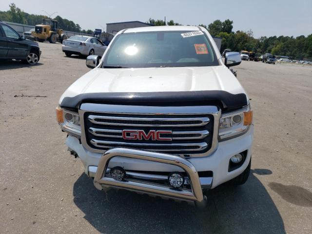 1GTG5BE33F1176526 - 2015 GMC CANYON SLE WHITE photo 5