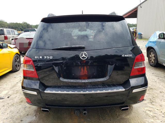 WDCGG8HB5AF386549 - 2010 MERCEDES-BENZ GLK 350 4MATIC BLACK photo 6