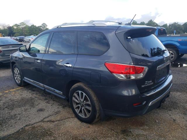 5N1AR2MN6EC631638 - 2014 NISSAN PATHFINDER S GRAY photo 2