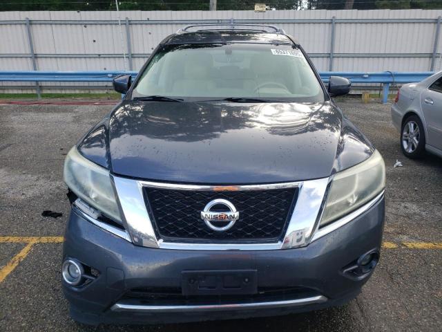 5N1AR2MN6EC631638 - 2014 NISSAN PATHFINDER S GRAY photo 5