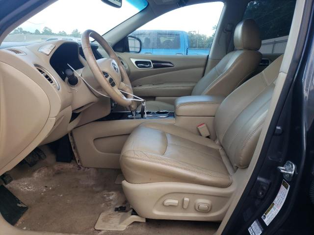 5N1AR2MN6EC631638 - 2014 NISSAN PATHFINDER S GRAY photo 7