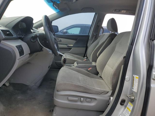 5FNRL5H48CB507222 - 2012 HONDA ODYSSEY EX SILVER photo 7