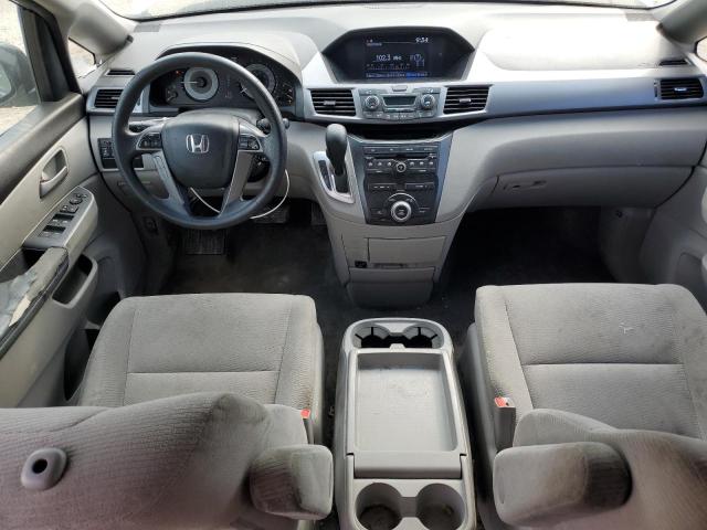 5FNRL5H48CB507222 - 2012 HONDA ODYSSEY EX SILVER photo 8