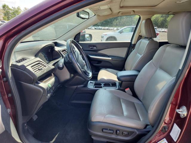 2HKRM4H77GH692100 - 2016 HONDA CR-V EXL BURGUNDY photo 7