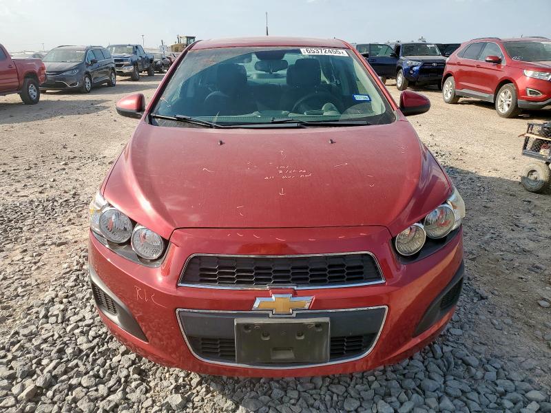 1G1JC5SH1D4100742 - 2013 CHEVROLET SONIC LT RED photo 5