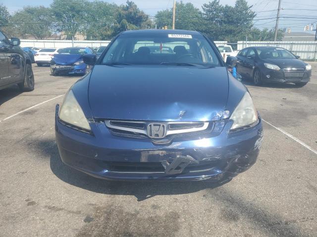 1HGCM66565A042523 - 2005 HONDA ACCORD EX BLUE photo 5