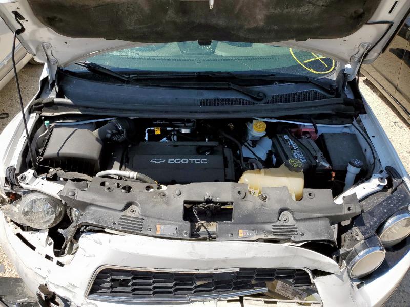 1G1JC6SHXE4141880 - 2014 CHEVROLET SONIC LT WHITE photo 22