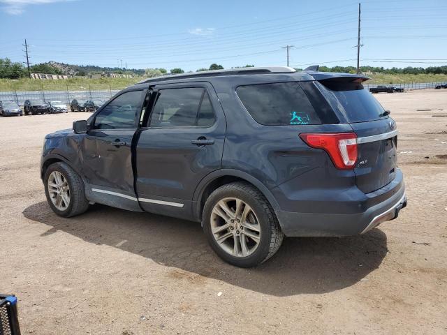 1FM5K8D80HGA72992 - 2017 FORD EXPLORER XLT CHARCOAL photo 2