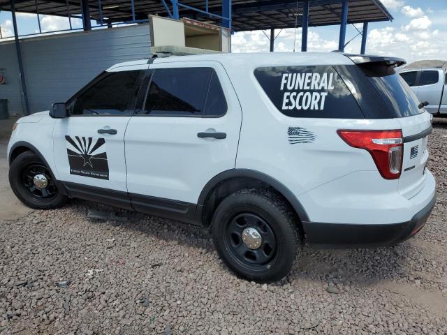 1FM5K8AR9EGC61651 - 2014 FORD EXPLORER POLICE INTERCEPTOR WHITE photo 2