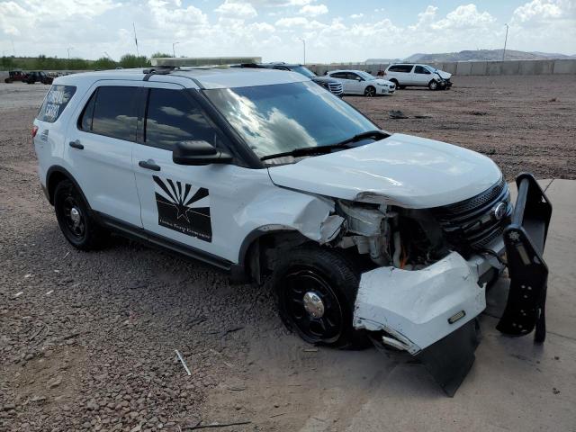 1FM5K8AR9EGC61651 - 2014 FORD EXPLORER POLICE INTERCEPTOR WHITE photo 4