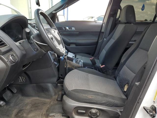 1FM5K8AR9EGC61651 - 2014 FORD EXPLORER POLICE INTERCEPTOR WHITE photo 7