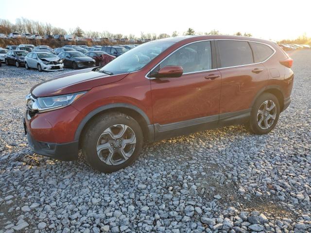 2HKRW2H5XHH661325 - 2017 HONDA CR-V EX RED photo 2