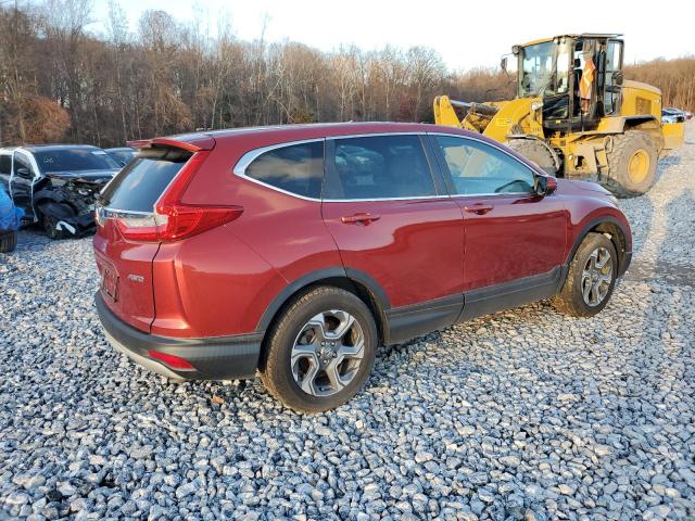 2HKRW2H5XHH661325 - 2017 HONDA CR-V EX RED photo 4