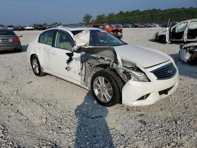 JN1CV6AP0BM303114 - 2011 INFINITI G37 BASE WHITE photo 4