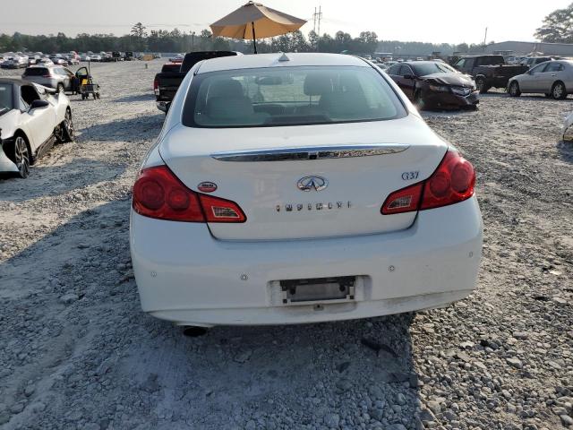 JN1CV6AP0BM303114 - 2011 INFINITI G37 BASE WHITE photo 6