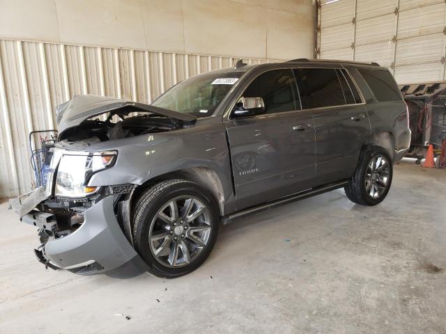 1GNSKCKC9KR265601 - 2019 CHEVROLET TAHOE K1500 PREMIER GRAY photo 1