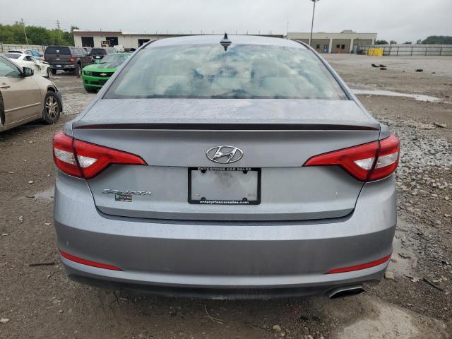 5NPE24AF6FH182101 - 2015 HYUNDAI SONATA SE GRAY photo 6