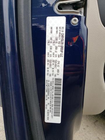 2C4RC1CG5DR536242 - 2013 CHRYSLER TOWN & COU TOURING L BLUE photo 14