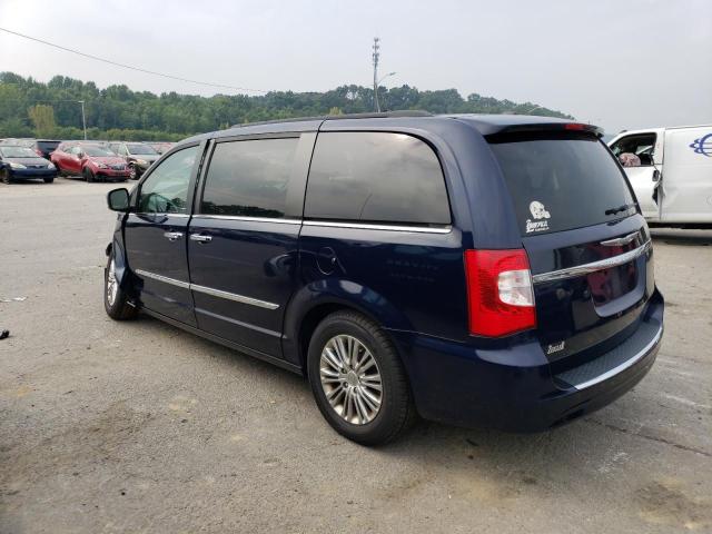 2C4RC1CG5DR536242 - 2013 CHRYSLER TOWN & COU TOURING L BLUE photo 2