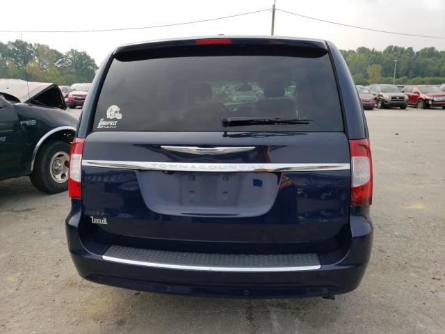 2C4RC1CG5DR536242 - 2013 CHRYSLER TOWN & COU TOURING L BLUE photo 6