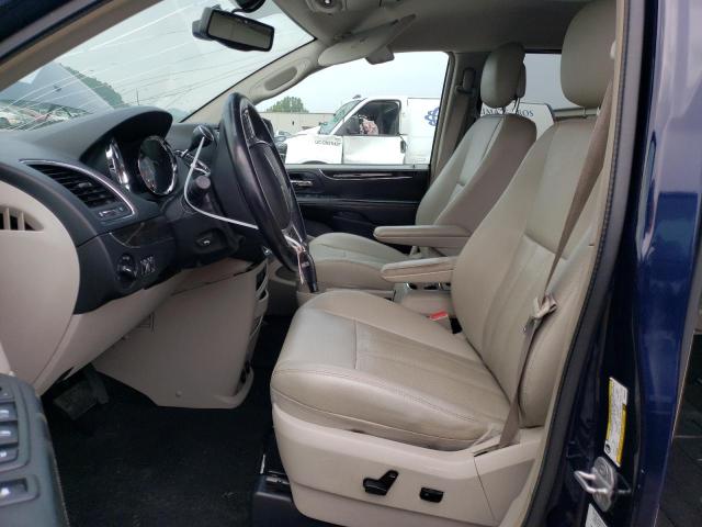 2C4RC1CG5DR536242 - 2013 CHRYSLER TOWN & COU TOURING L BLUE photo 7