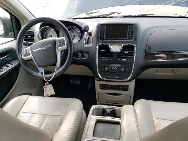 2C4RC1CG5DR536242 - 2013 CHRYSLER TOWN & COU TOURING L BLUE photo 8